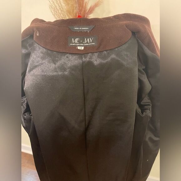 VINTAGE coat 🇨🇦 Made in Canada 🇨🇦 woman’s jacket 🇨🇦 woman’s coat - Picture 6 of 14